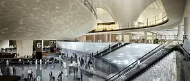 Kuwait International Airport rendering