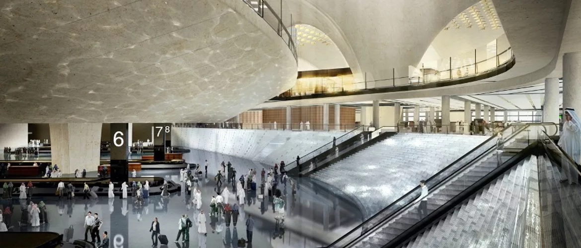Kuwait International Airport rendering