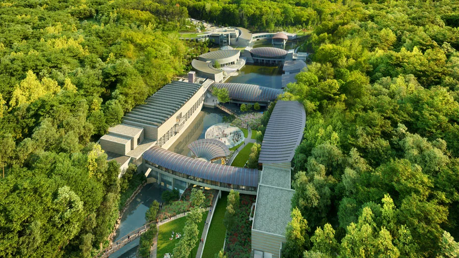 Crystal Bridges Arkansas Safdie Architects