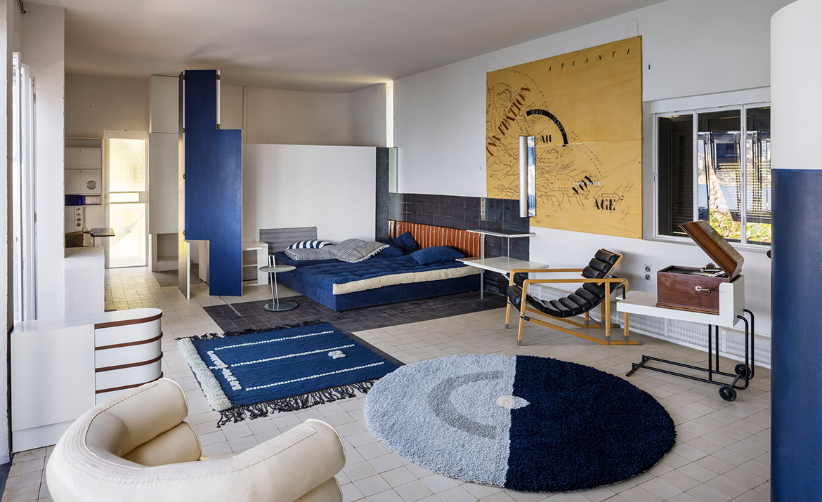 Eileen Gray Villa in France.