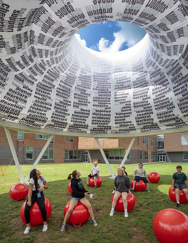 Cloudroom installation.