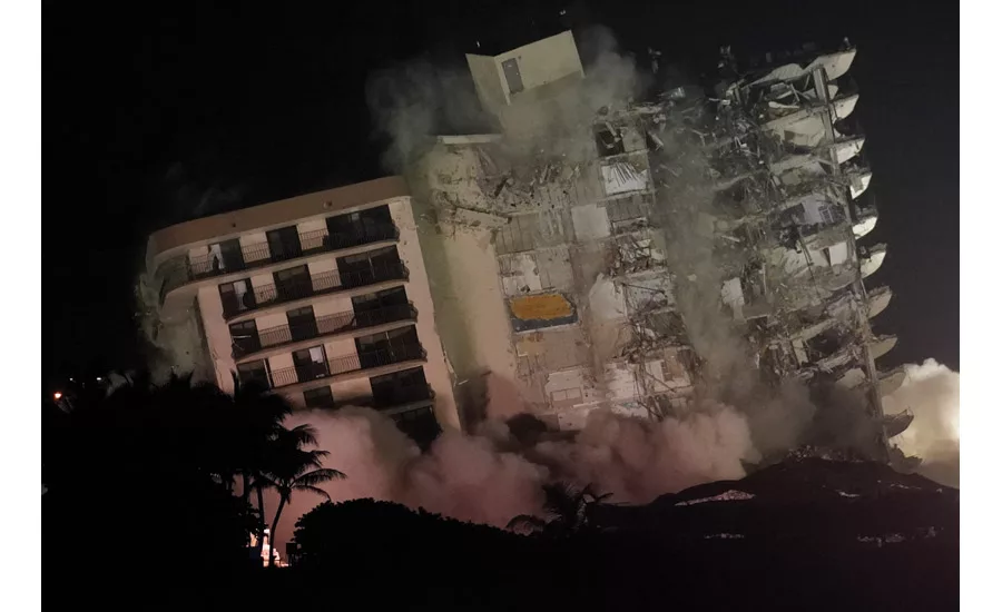 Sunrise building collapse
