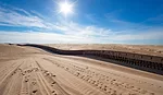The Wall / El Muro San Dunes in west of Yuma, AZ