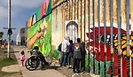 The Wall / El Muro family gathers at border with Tijuana, Baja California in November 2019