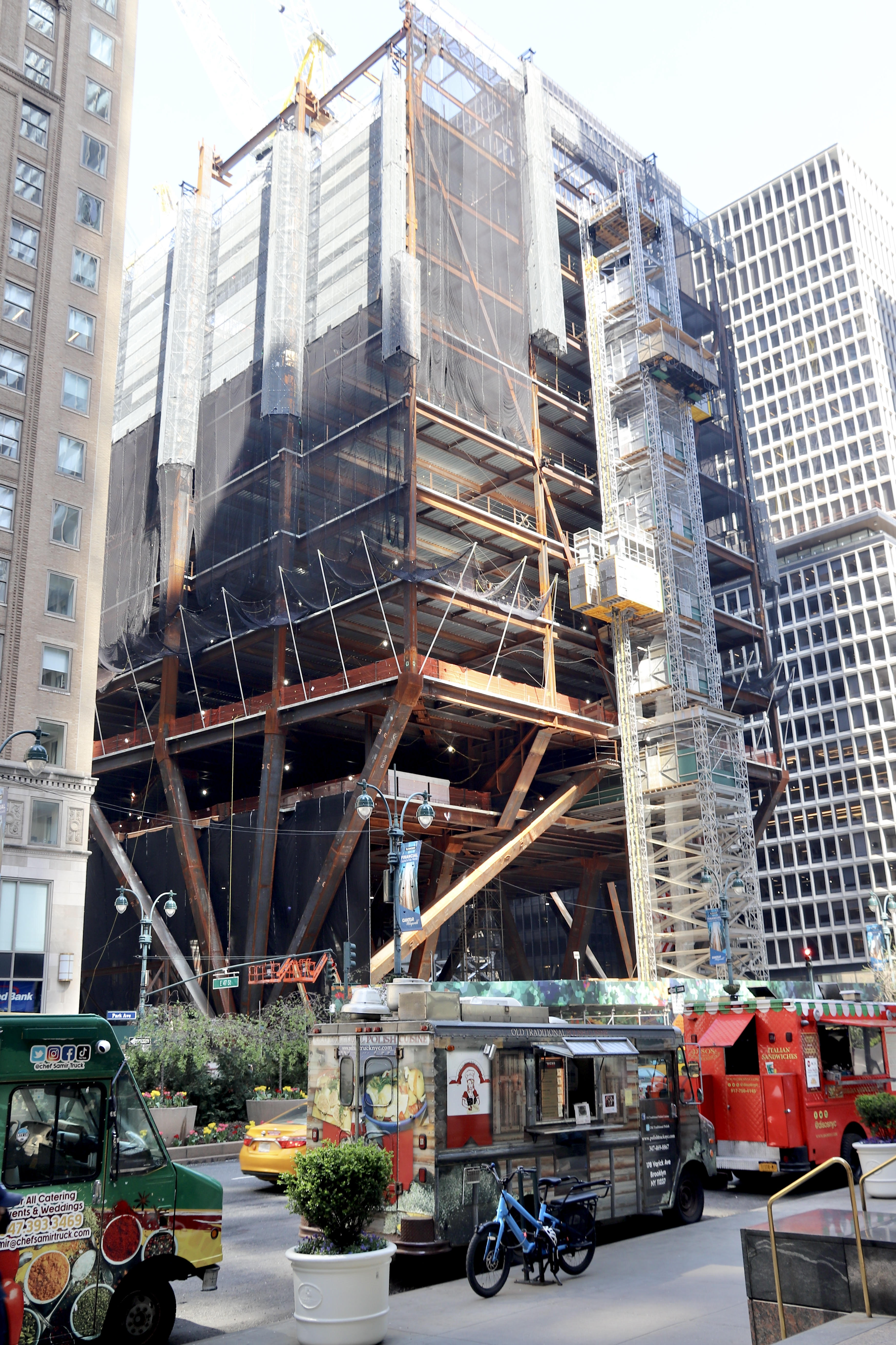 Chase headquarters under construction