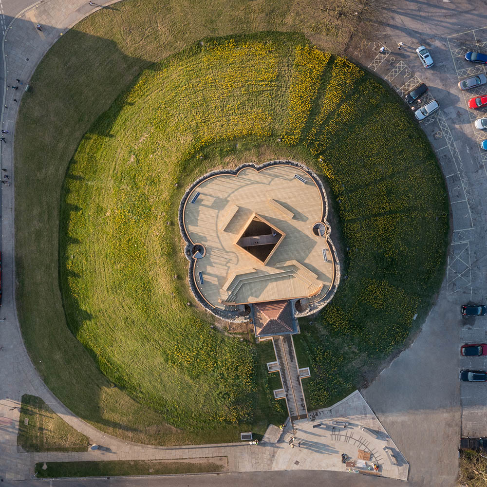 Tower from above.