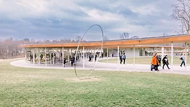Grace Farms and views of Commons and Temporal Shift by Jacek Dolata