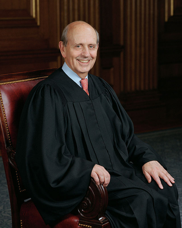 Justice Stephen Breyer.