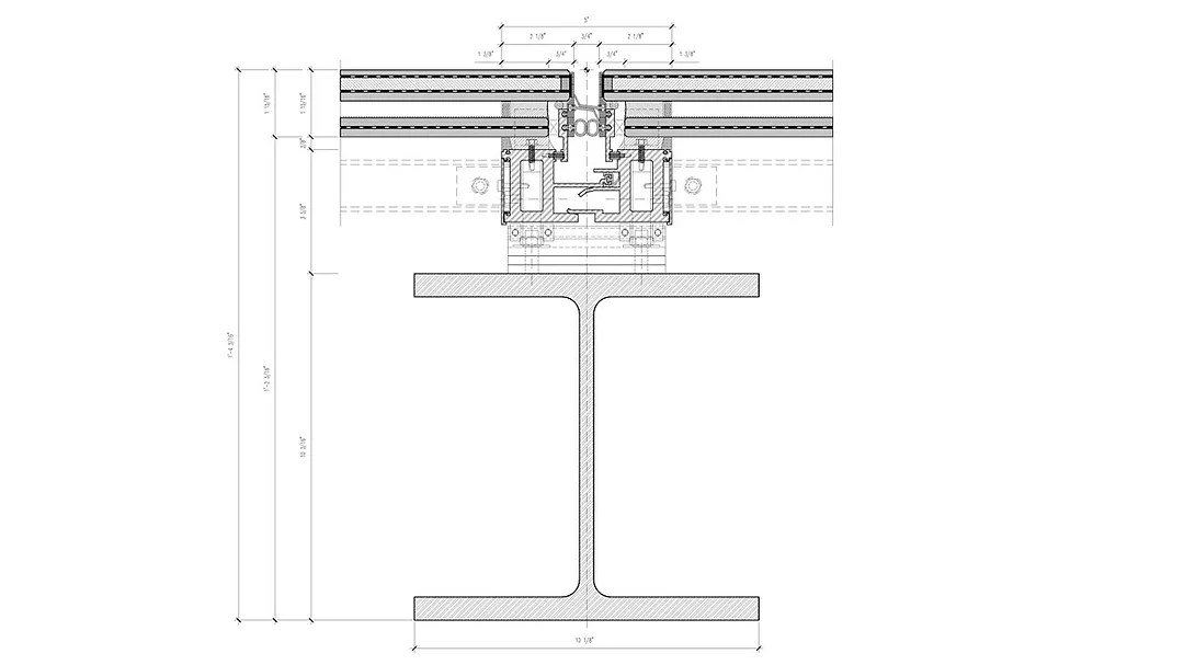 Diagram of the Perelman Facade