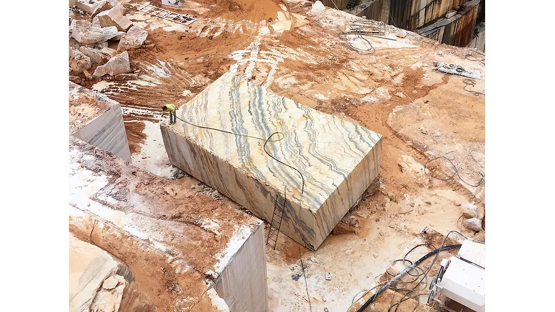The stone quarry in Portugal