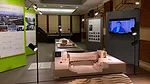 The contemporary section of the exhibit.
