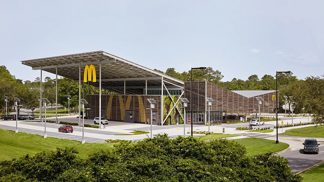 McDonald's Global Flagship at Walt Disney World by Ross Barney Architects