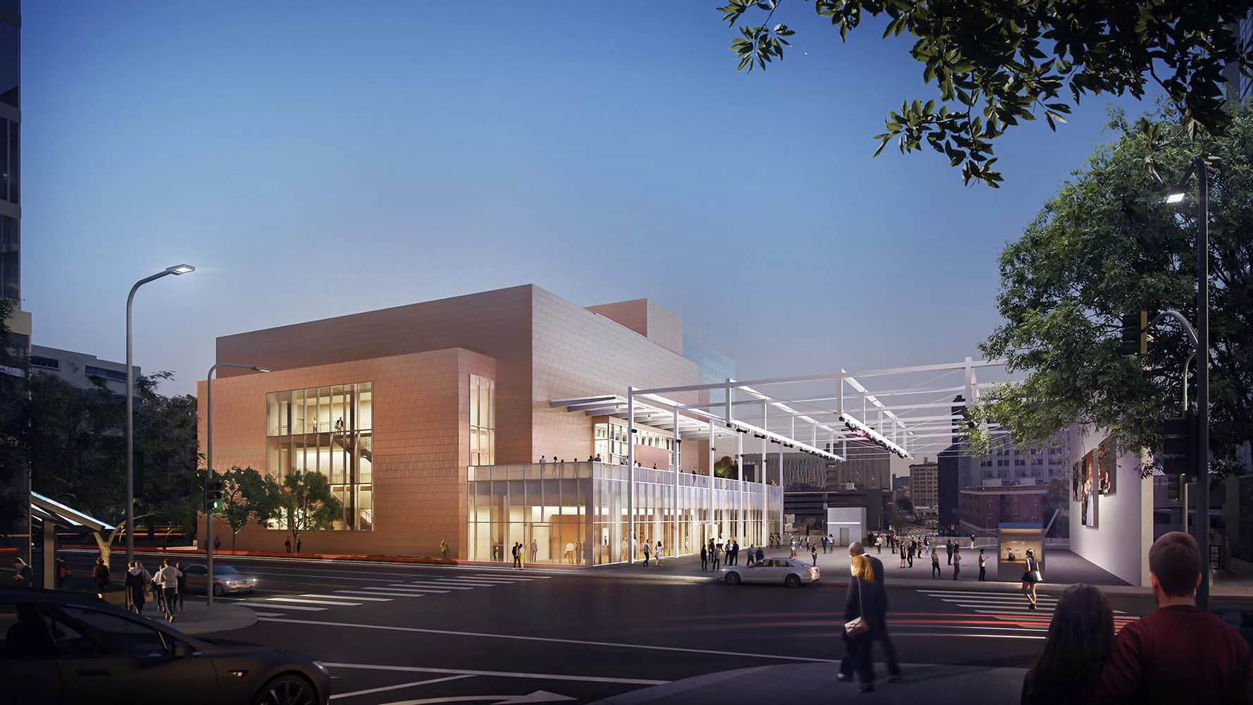 Frank Gehry Design for Los Angeles Performing Arts Campus Unveiled