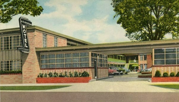 1950s Gaston Motel.