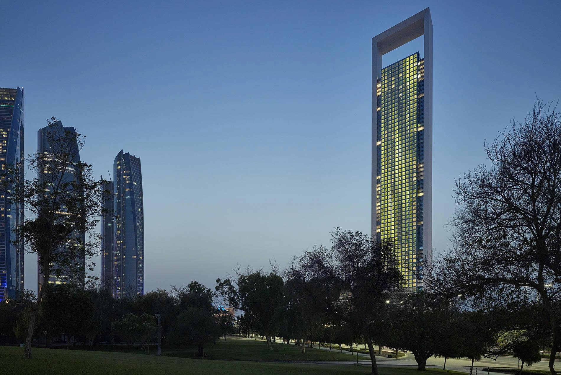 Abu Dhabi National Oil Company Headquarters.