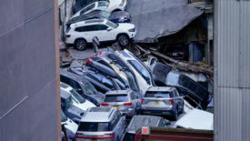 NYC Garage Collapse, Lower Manhattan