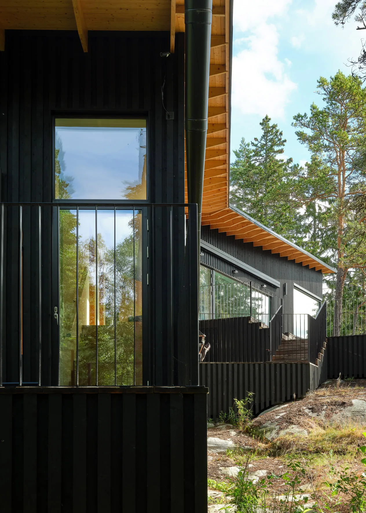 Finland house exterior.