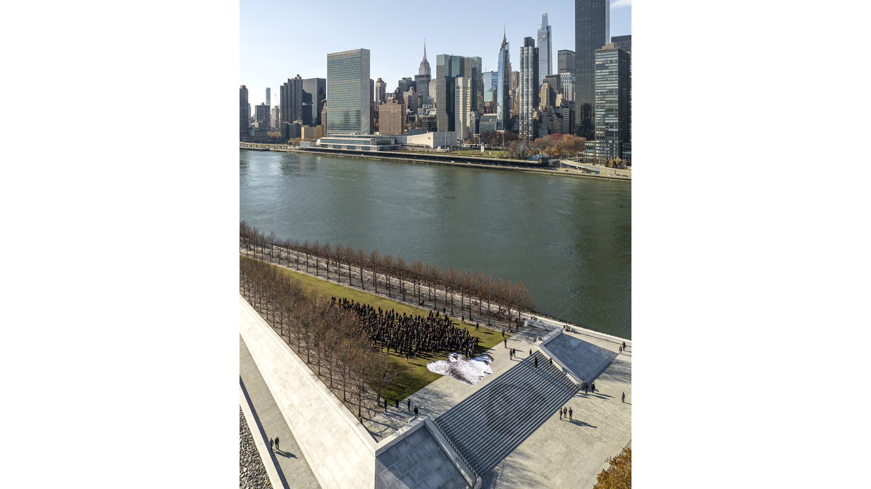 Eyes on Iran at FDR Four Freedoms Park Looks to the UN