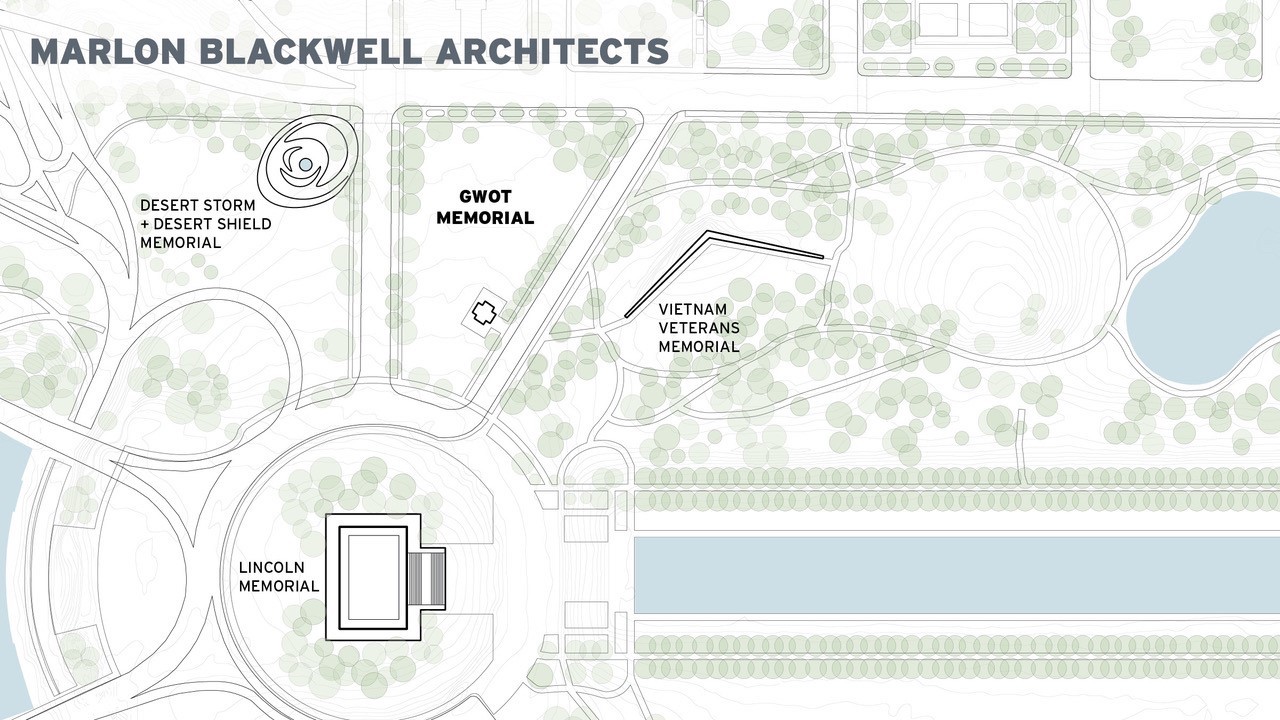 site plan drawing national mall.