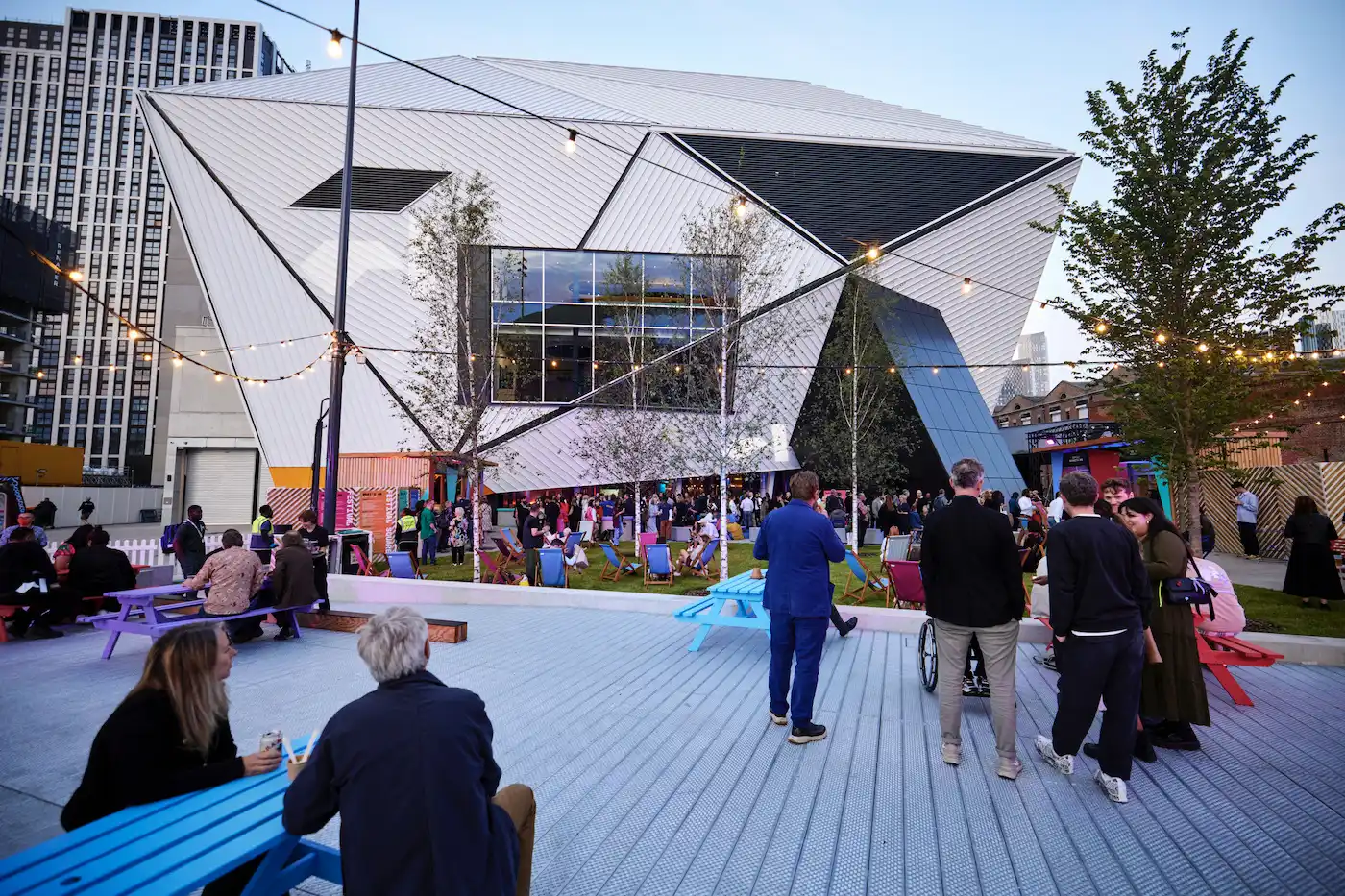 Festival Square at Aviva Studios.