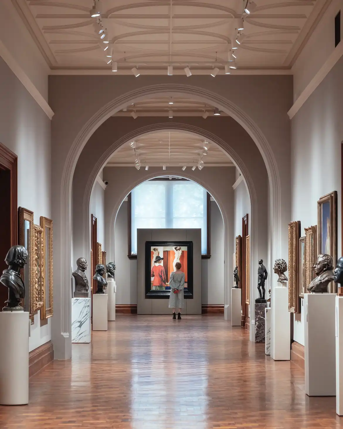 wing of a museum gallery