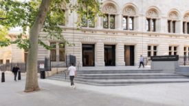 LEAD The new entrance and forecourt at the National Portrait Gallery, London. Photograph © Olivier Hess-min.jpg