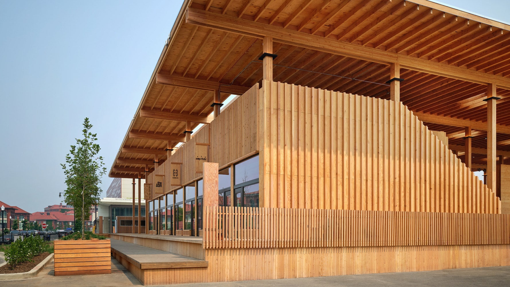 Adjaye Associates Completes Mass-Timber Retail Space in Washington, D.C.’s Ward 8
