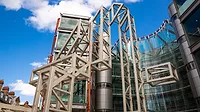 An "inside-out" building in London