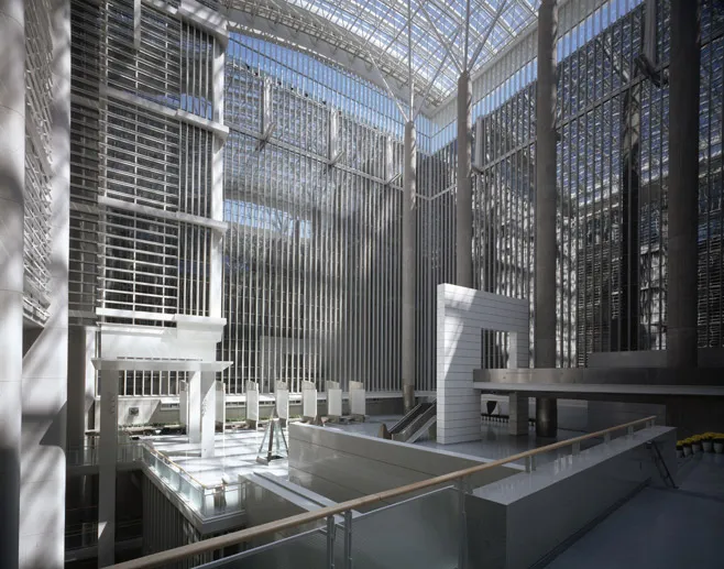 The World Bank HQ atrium in Washington, D.C.