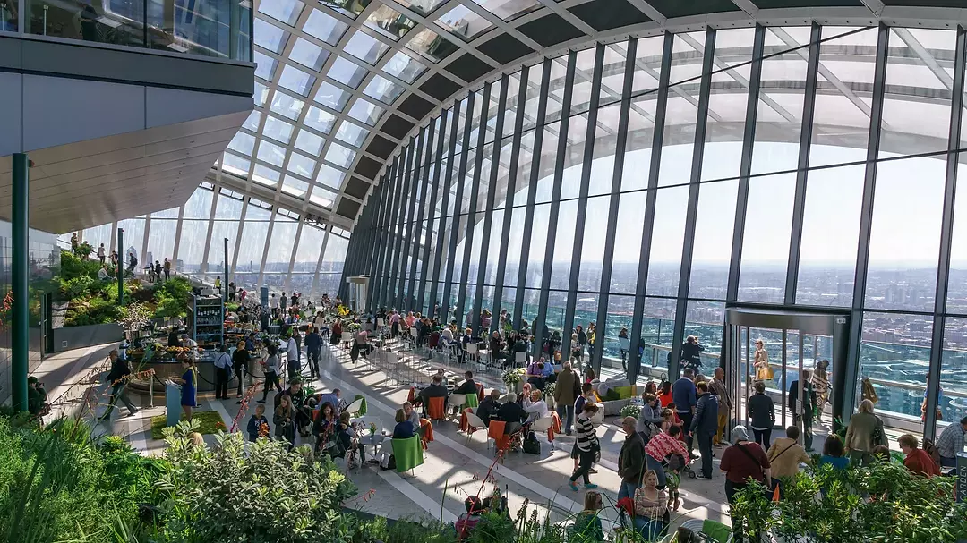 20 Fenchurch Street, rooftop garden