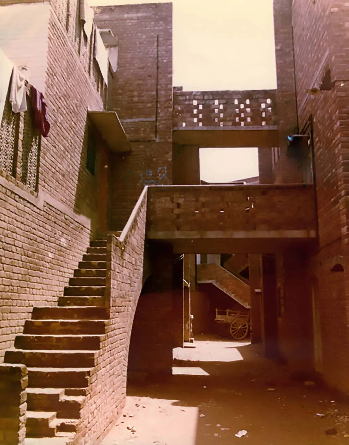 social housing in pakistan built in brick
