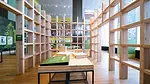 Mass-Timber Exhibition, installation view interior wood structure