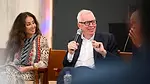 david chipperfield participating in a talk