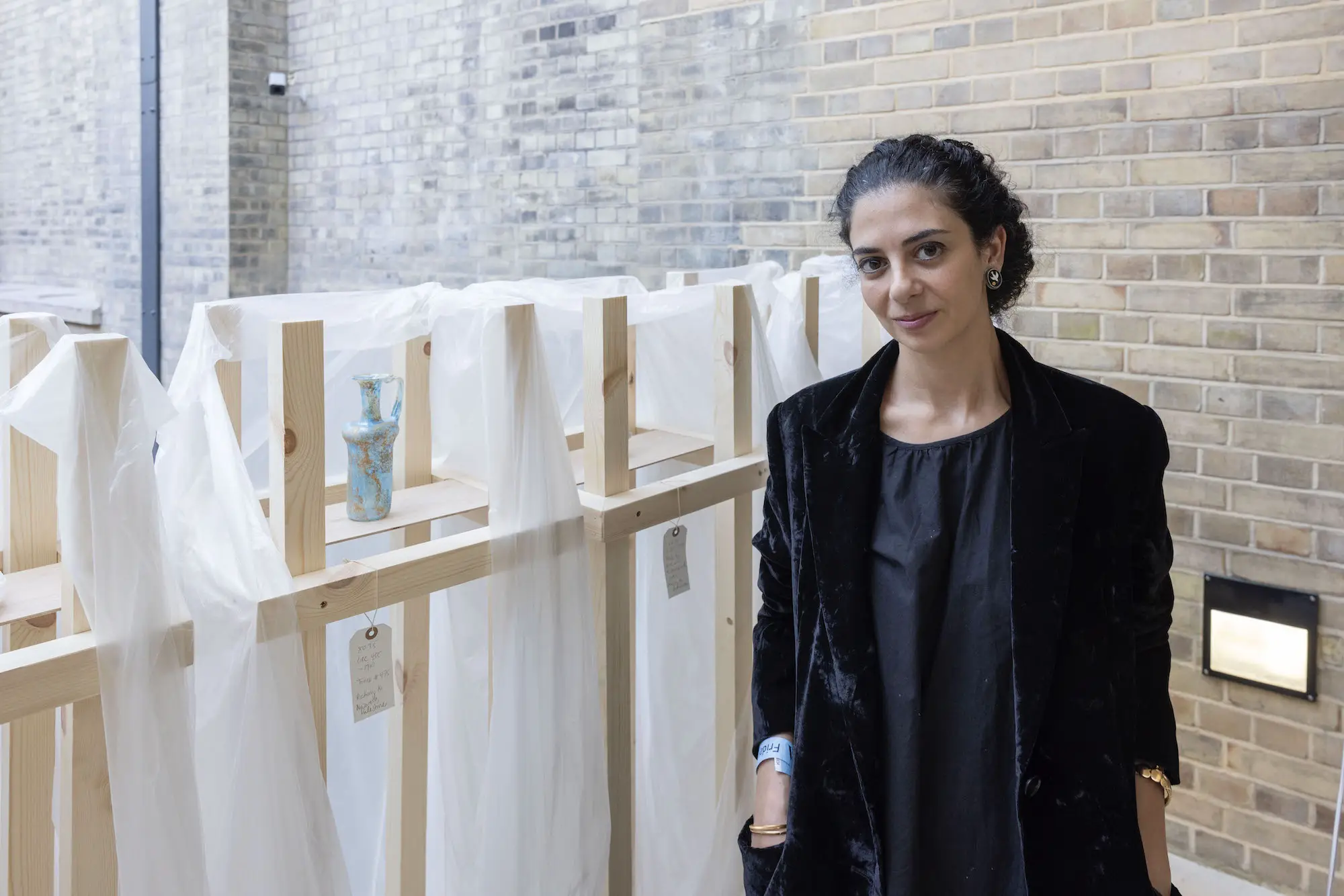 Dima Srouji with work at V&A.