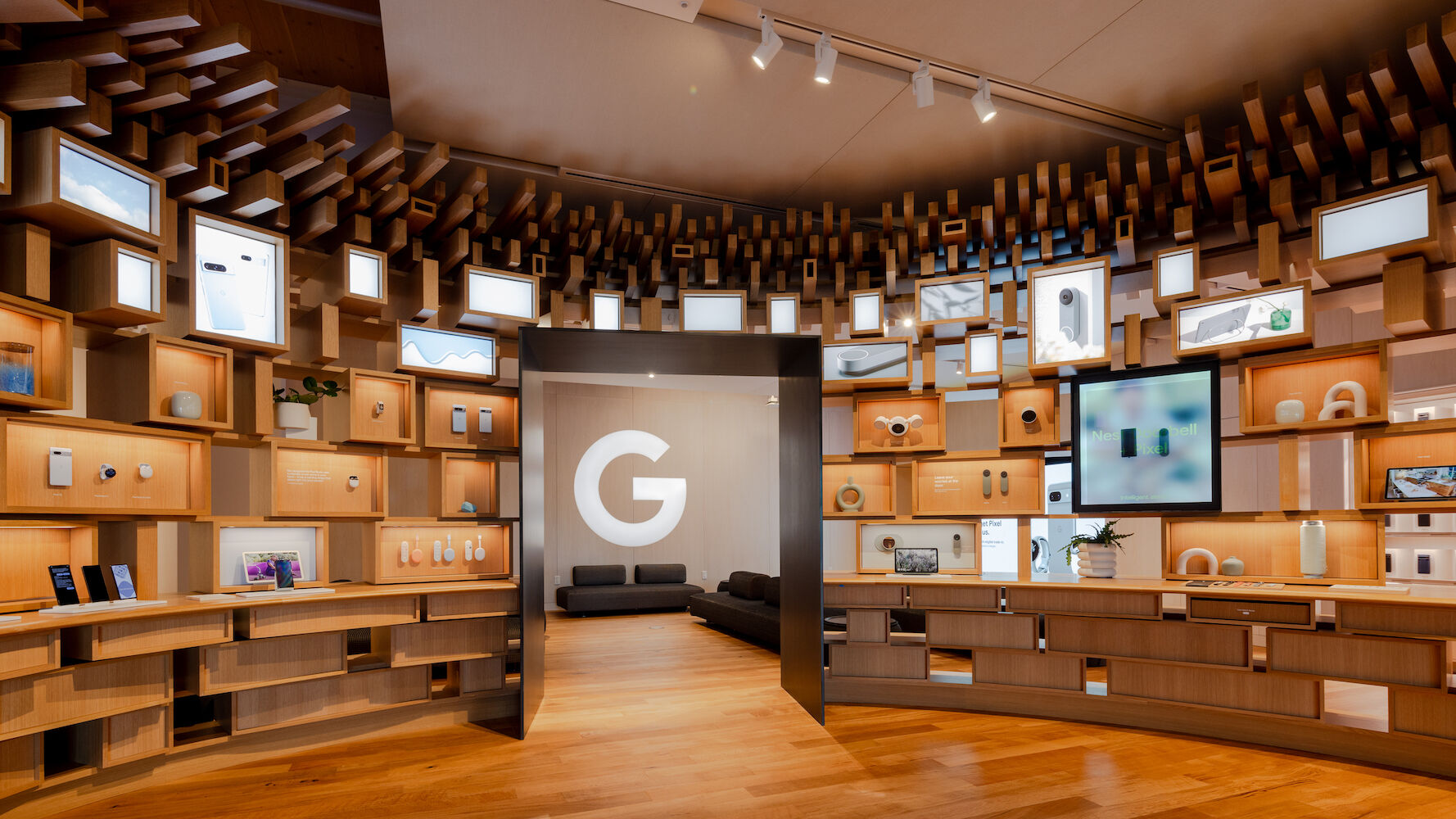 Aidlin Darling Reimagines a Cabinet of Curiosities for Google’s Flagship Retail Outlet in Mountain View