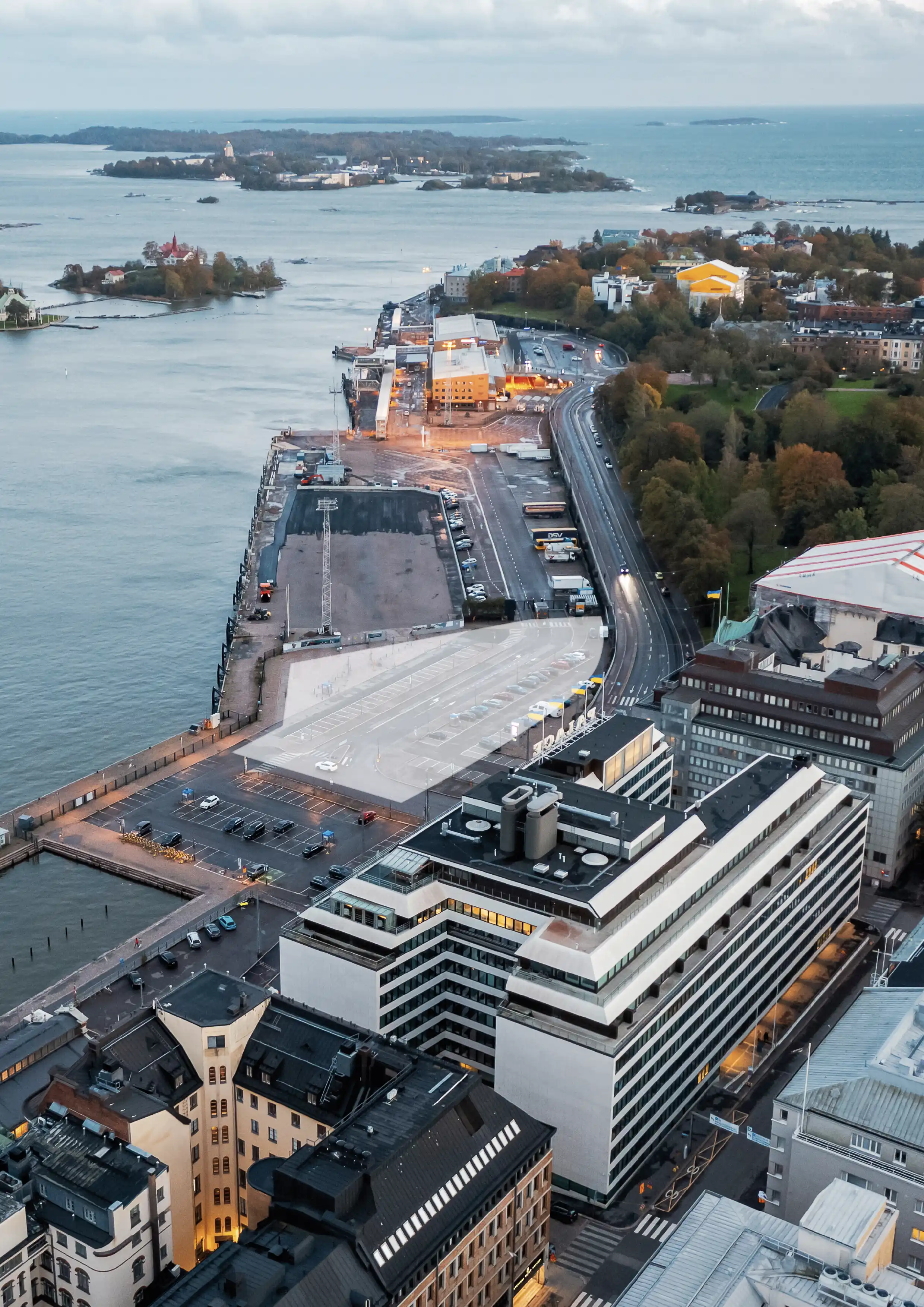 Helsinki South Harbor.