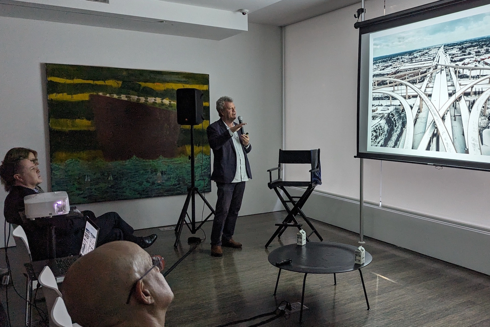 Carlos Jimenez speaks at National Academy of Design.