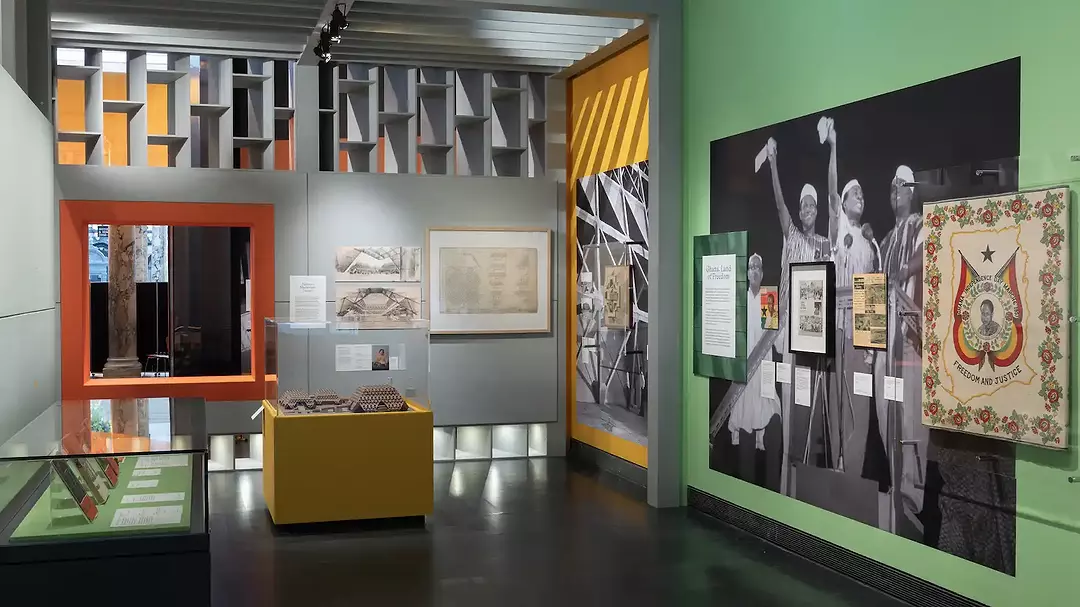 Installation shot of Tropical Modernism - Architecture and Independence at the V&A South Kensington (c) Victoria and Albert Museum, London (5).webp