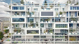 mixed use IKEA store in vienna