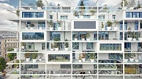 mixed use IKEA store in vienna