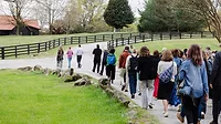 Attendees of Biophilia Summit at Serenbe 