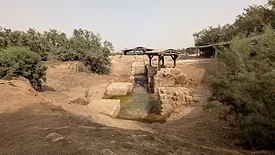 Jesus Baptism site in Bethany, Jordan