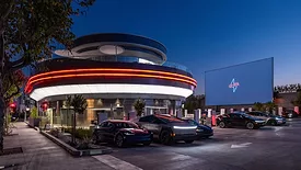 Tesla Diner, Hollywood