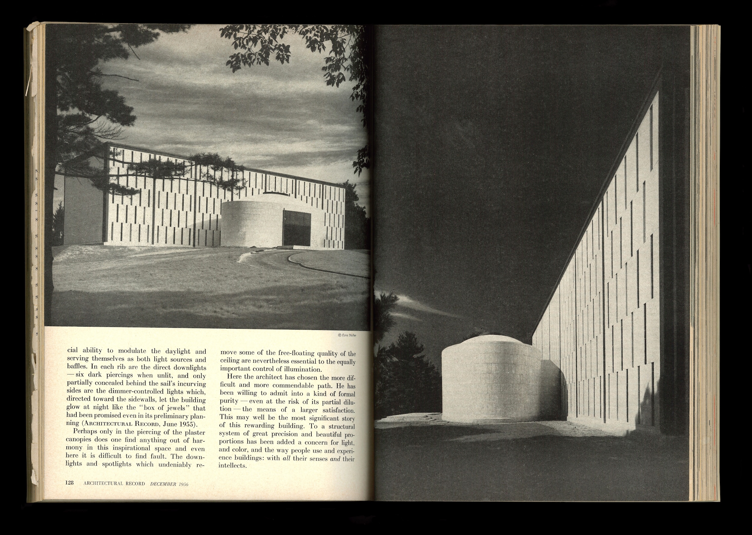 KTI Synagogue, RECORD December 1956