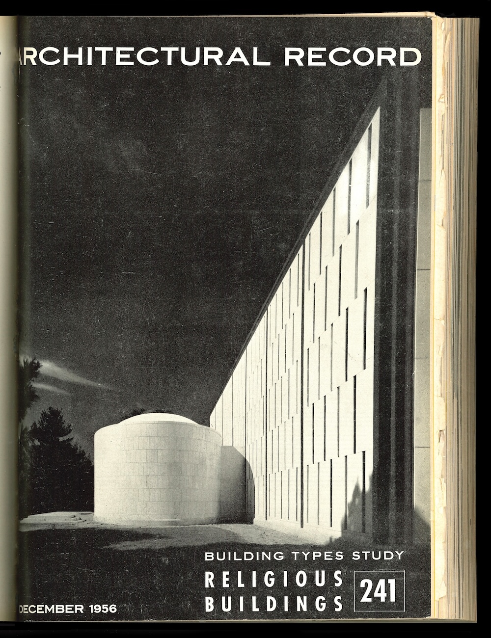 KTI Synagogue, RECORD December 1956