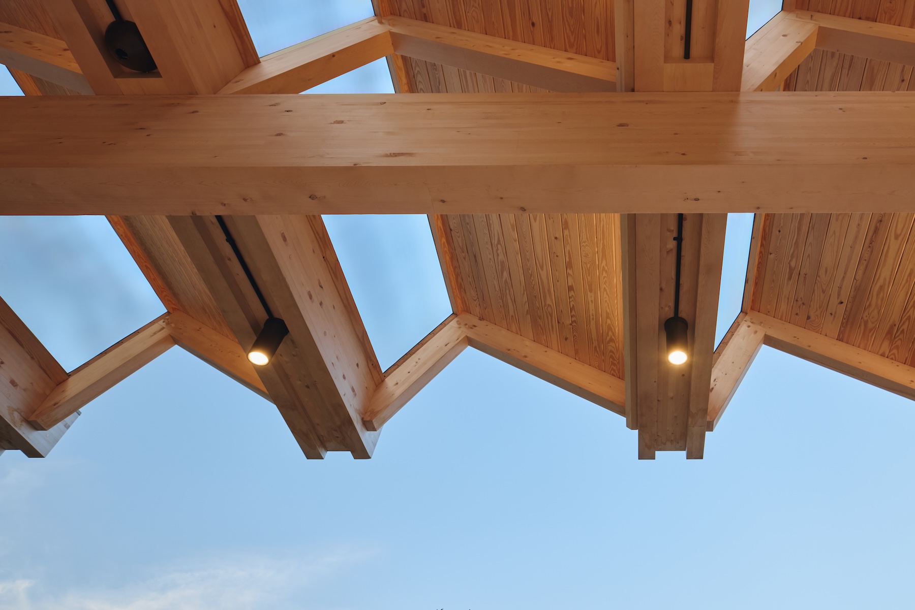Timber Pavilion at the Jewish Center of the Hamptons