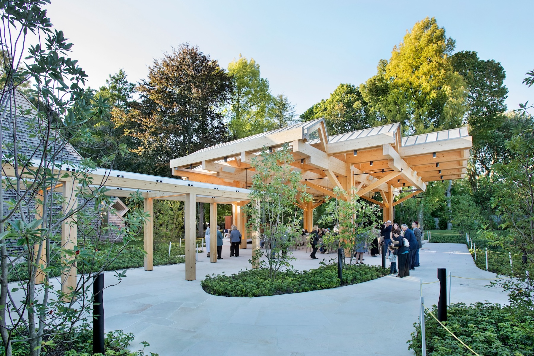 Timber Pavilion at the Jewish Center of the Hamptons