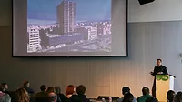 Ilias Papageorgiu of Athens-based Pila Studio spoke about the rebirth of the Piraeus Tower, the second tallest in Greece.jpg Ilias Papageorgiu of Athens-based Pila Studio spoke about the rebirth of the Piraeus Tower, the second tallest in Greece.jpg