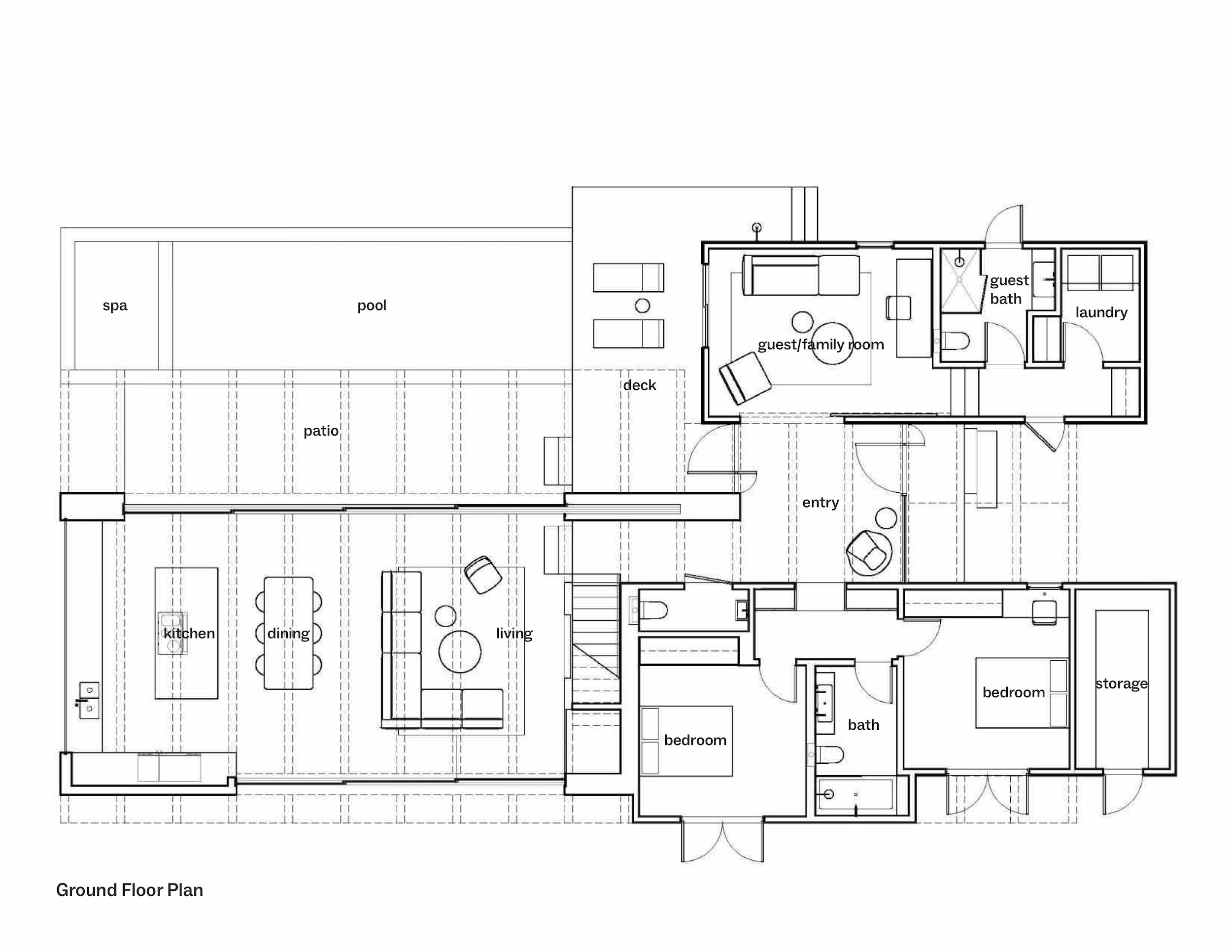 Mar Vista House No.1 plan
