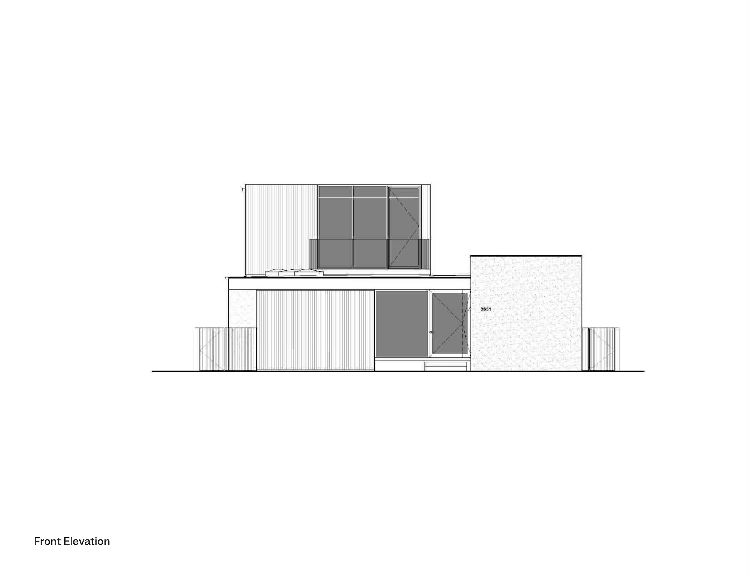 Mar Vista House No. 1 plan